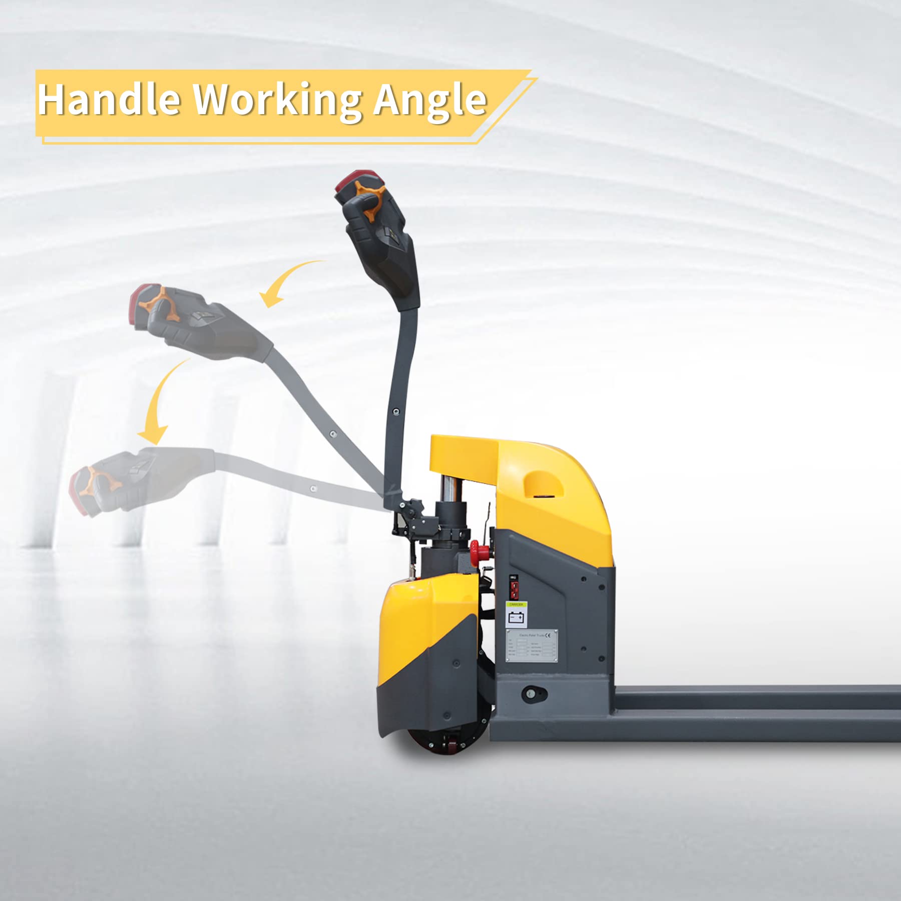 APOLLOLIFT 3300lbs Electric Pallet Jack with 48