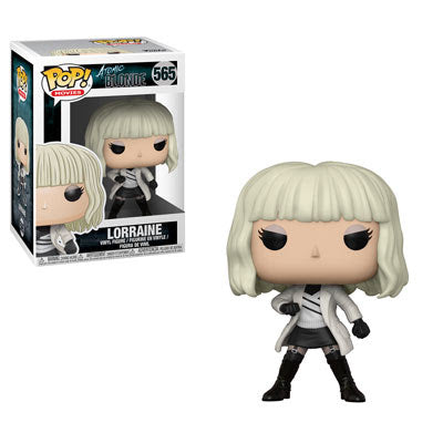 Atomic Blonde Pop! Vinyl Figure Lorraine in White Coat [565] - Funko Pop Collectible for Movie Fans & Action Figure Collectors | Perfect for Display, Gifts, and Pop Culture Collections