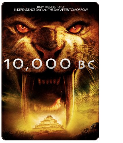 10,000 B.C. Limited Edition DVD - Epic Adventure Movie for Home Theater & Movie Night Collections