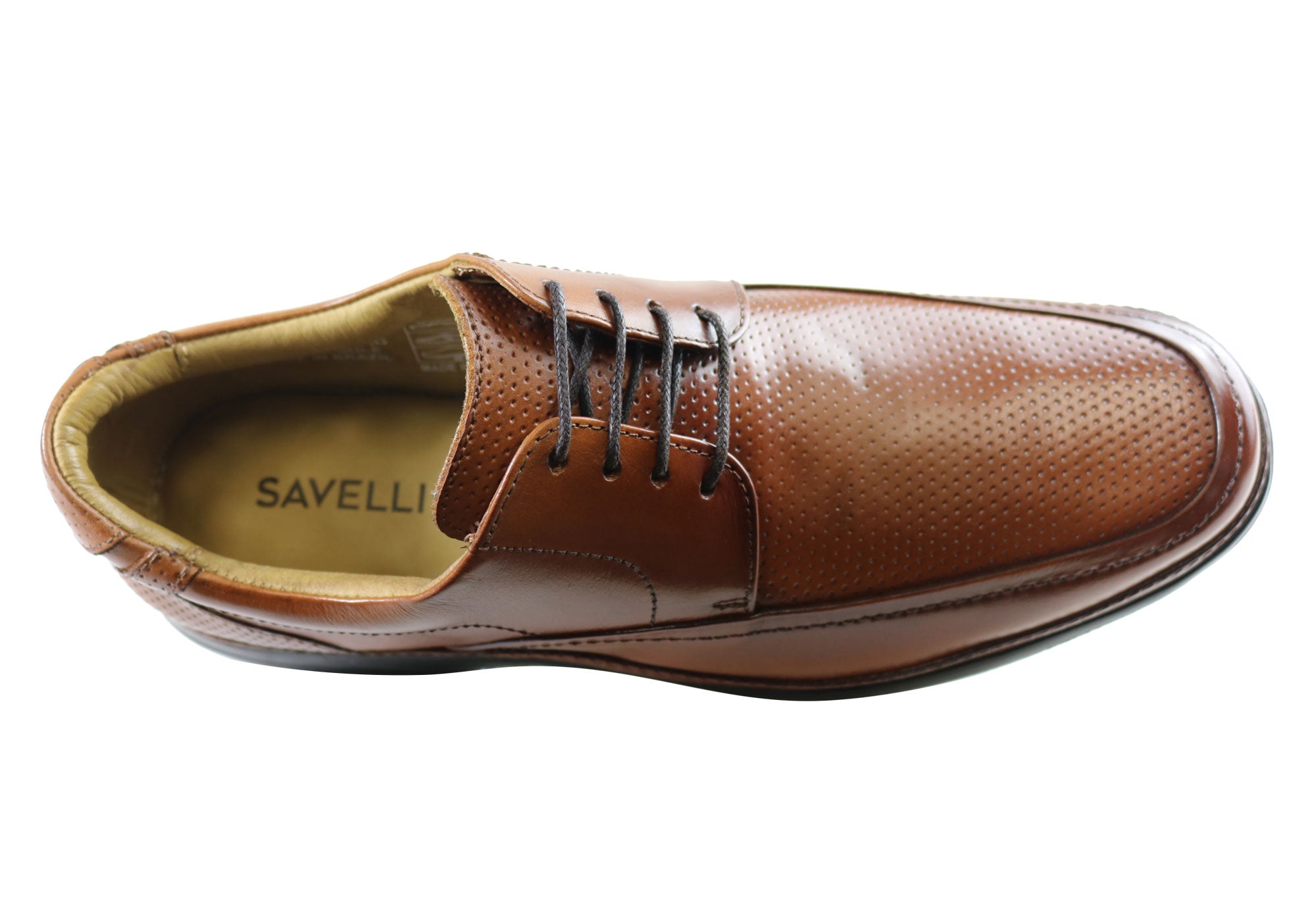Savelli Jamison Men's Comfort Dress Shoes with Massage Ball - Handmade in Brazil - Perfect for Office, Business Meetings & Formal Occasions