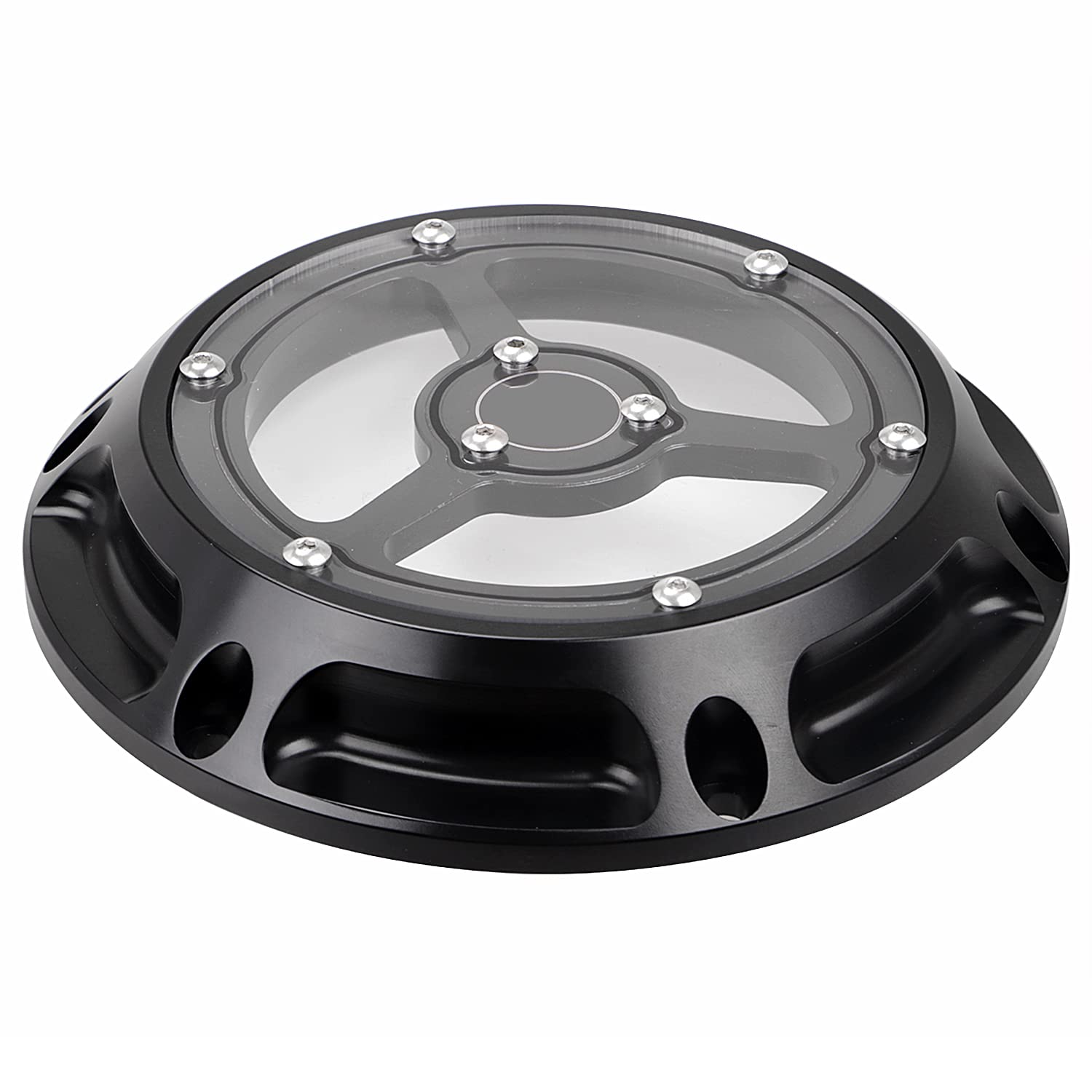 Black Motorcycle Engine Derby Timer & Timing Cover for Harley Sportster 883 1200 XL Custom 2004-2019 - High-Performance Replacement Part for Smooth Rides & Engine Protection