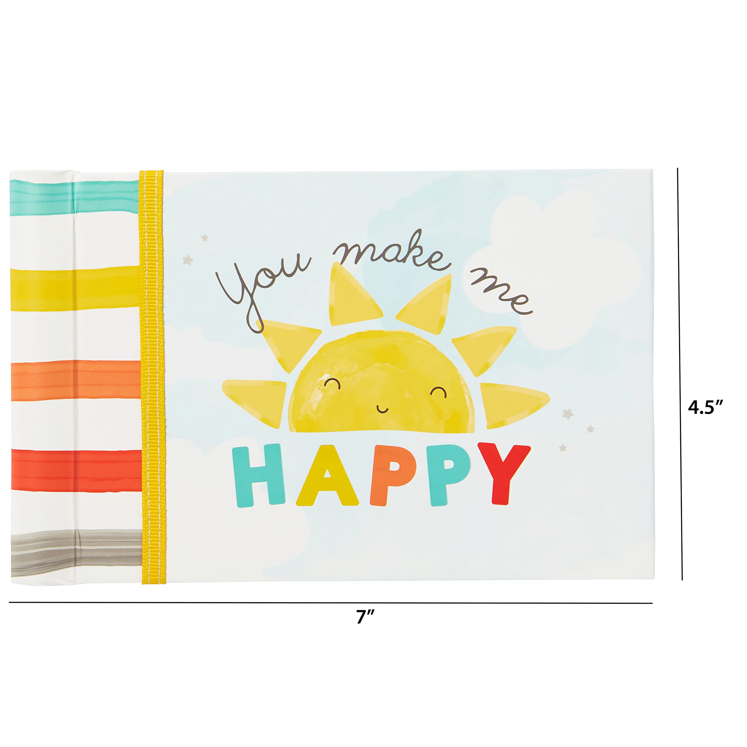 C.R. Gibson BP73-24545 Gender Neutral Baby Photo Album - 7.25