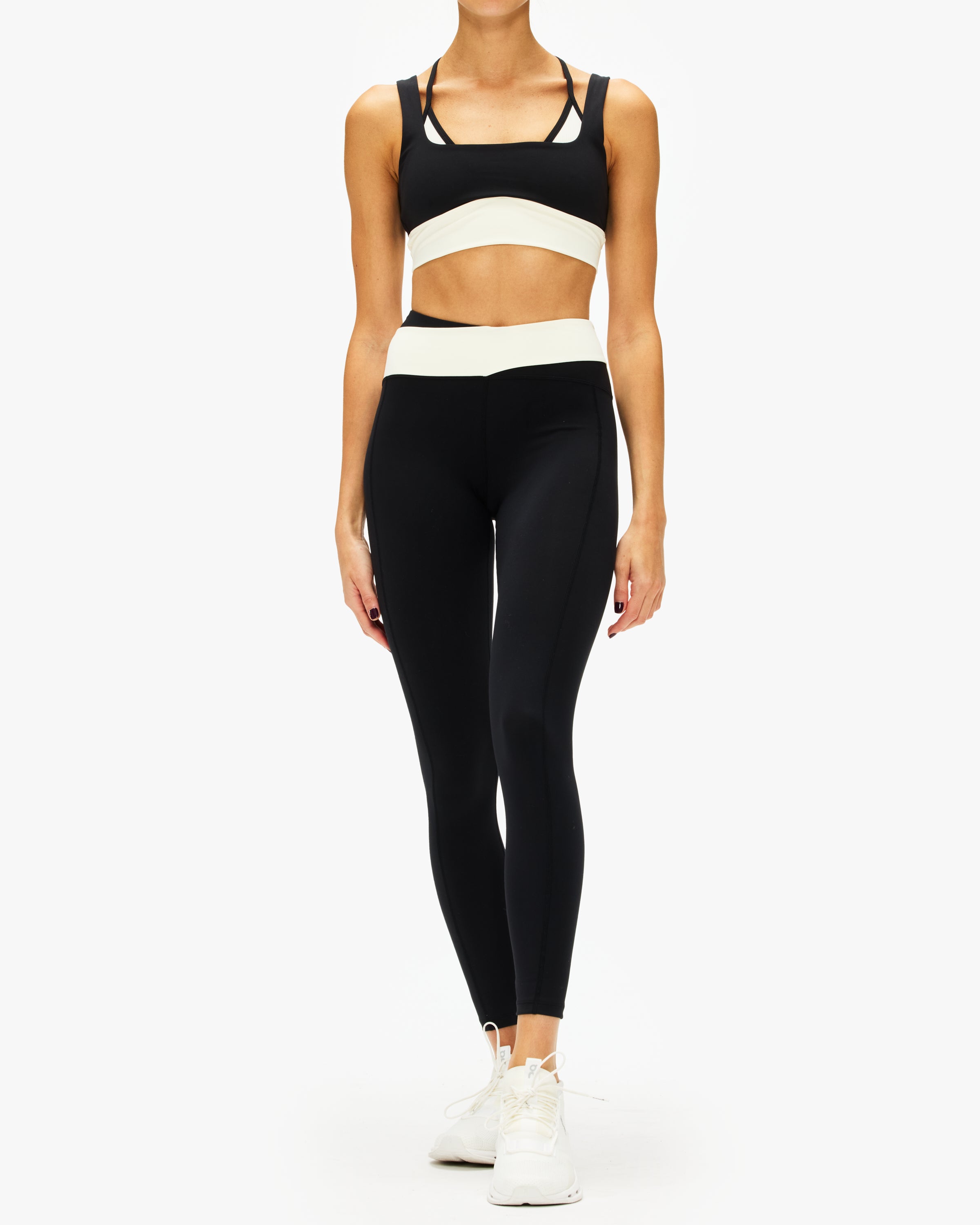 LSpace Division High Waist Yoga Leggings for Women - Tummy Control Workout Pants - Comfortable & Stretchy for Gym, Running, Pilates & Lounge Wear