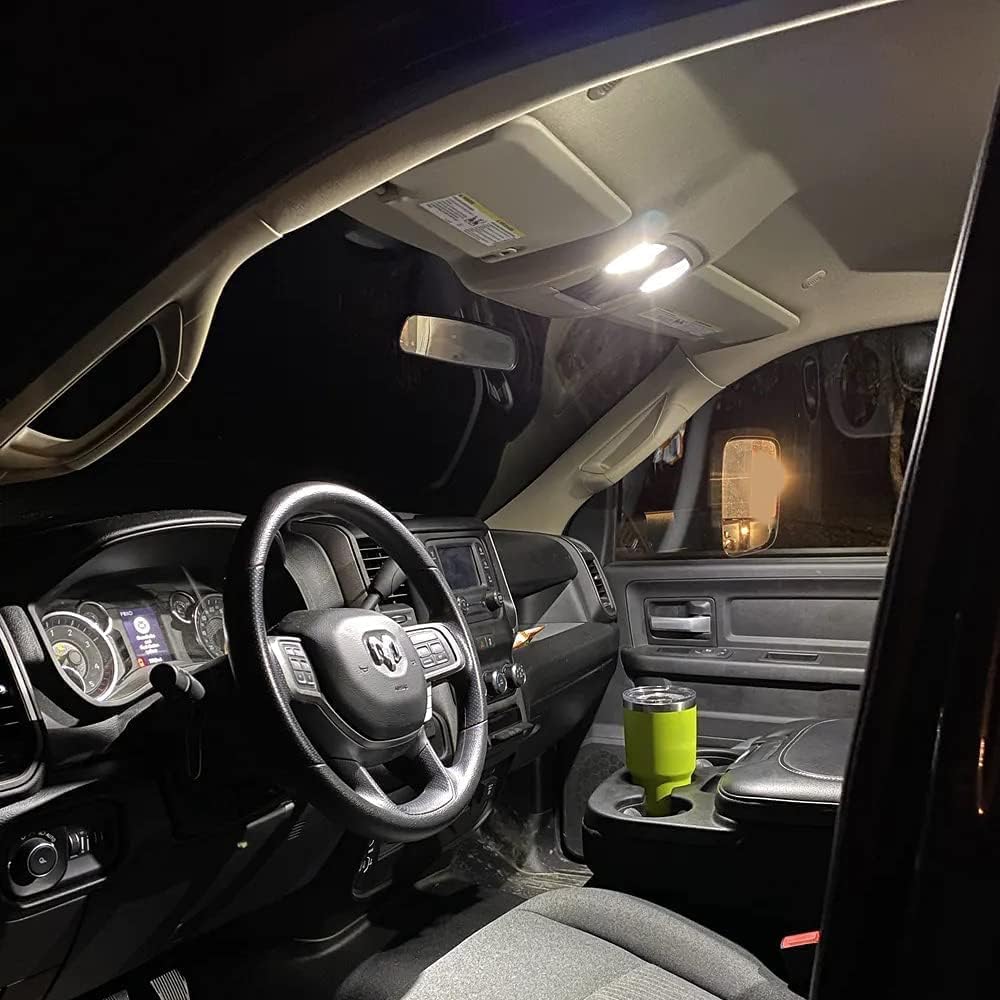 2007-2021 Toyota Tundra LED Interior Light Kit - 6000K Cool White, Pack of 18 - Upgrade Your Truck's Cabin Lighting for Night Driving & Interior Ambience
