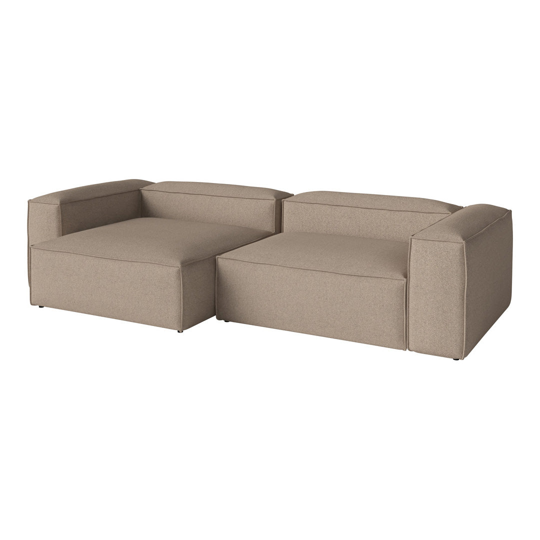 Cosima 2-Seater Sofa with Chaise Lounge - Modern Living Room Furniture for Small Spaces | Perfect for Apartments, Condos & Cozy Home Decor