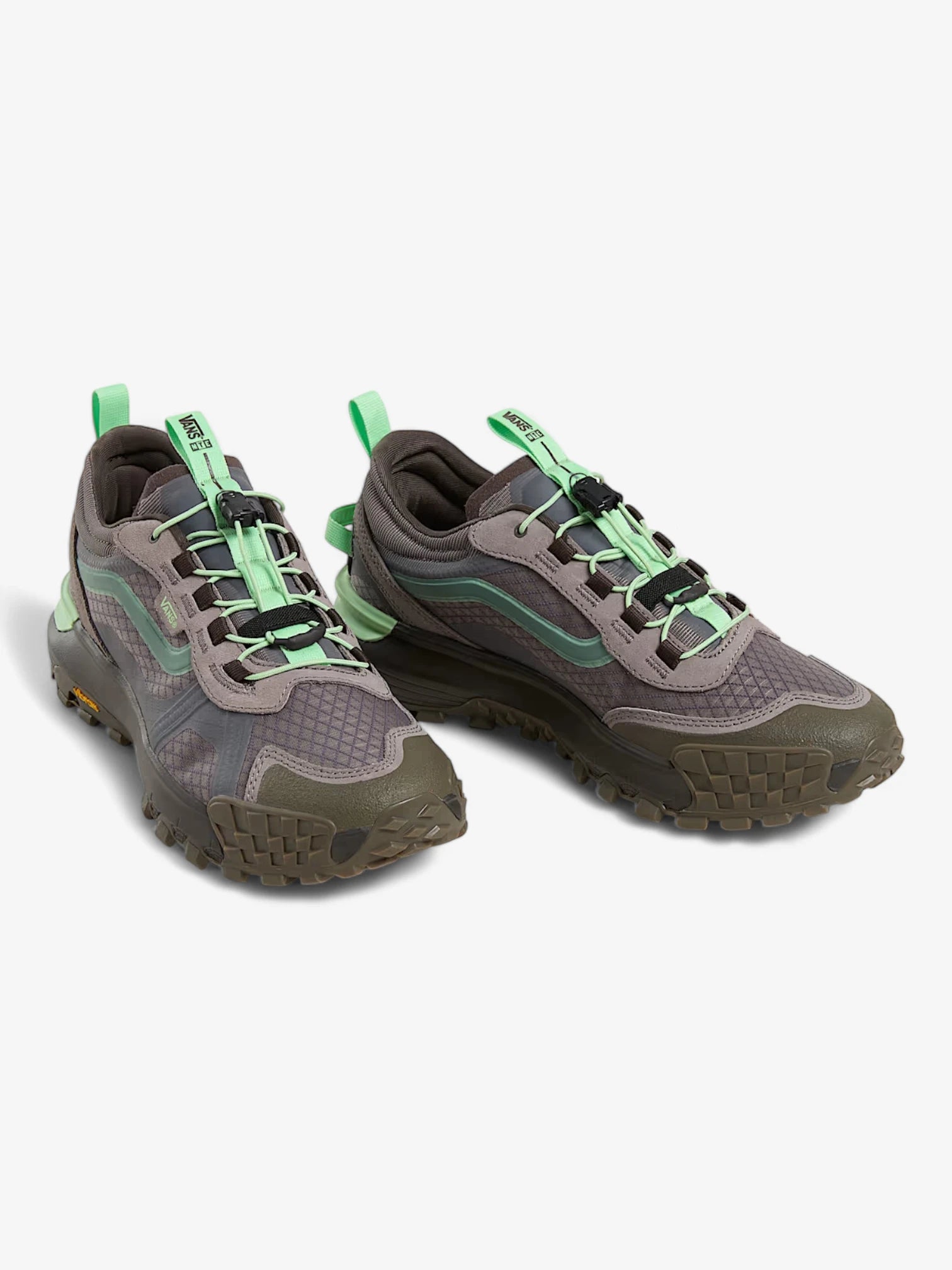 Vans MTE Crosspath XC Sneakers - Waterproof Hiking Shoes for Men & Women | Durable Outdoor Trail Running & Walking Shoes - Grey Green