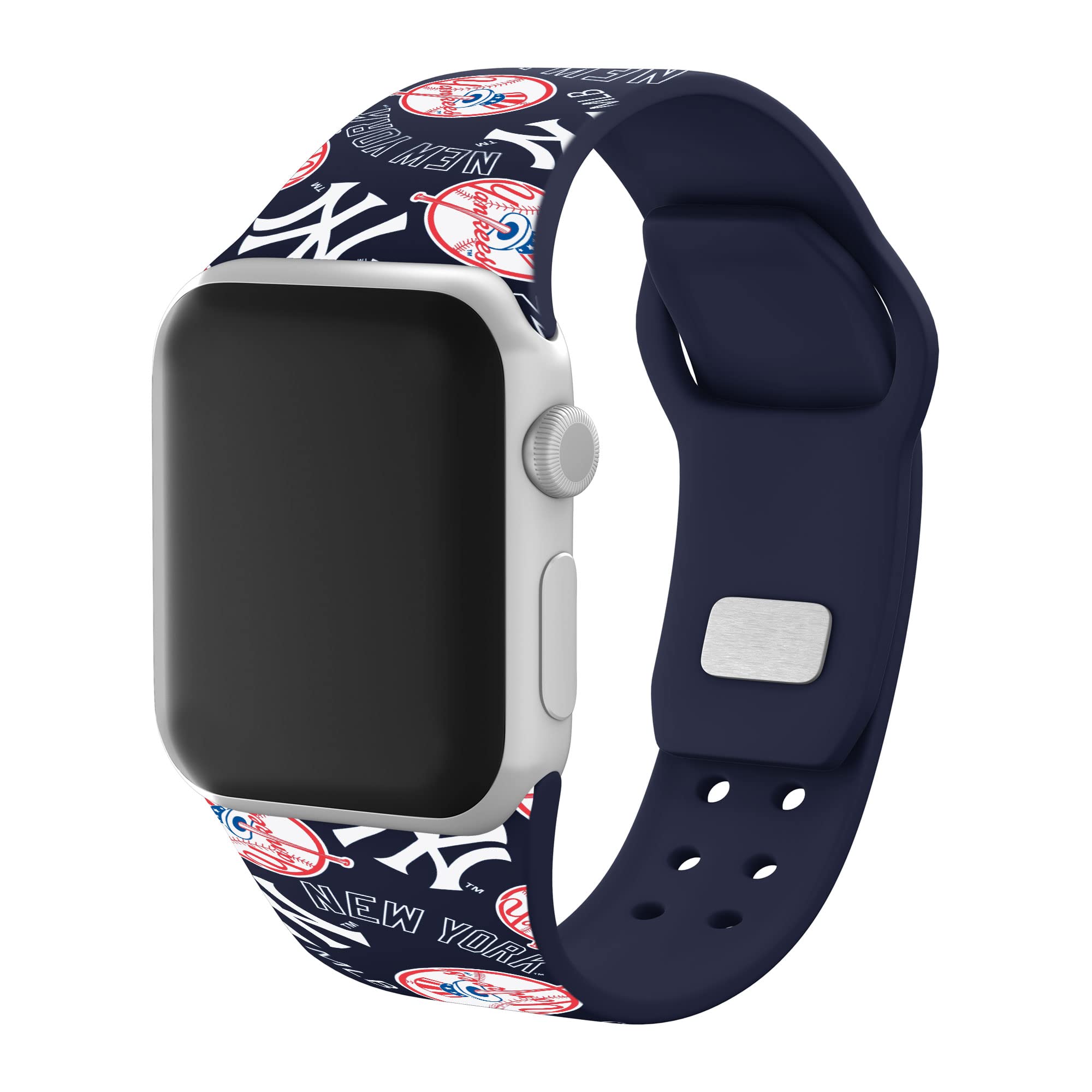New York Yankees HD Apple Watch Band - Compatible with All Apple Watch Models - Perfect for Baseball Fans, Game Day & Sports Enthusiasts