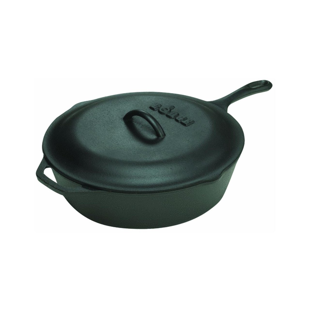 Lodge 3 Quart Cast Iron Deep Skillet with Lid - Pre-Seasoned Dutch Oven for Deep Frying, Bread Baking, Searing & Braising - Perfect for Camping, Outdoor Cooking & Home Kitchen Use