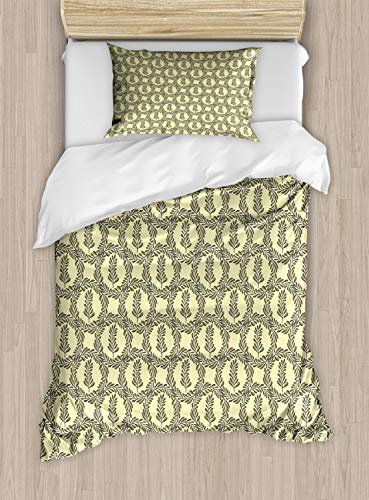 Pale Yellow Apple Green