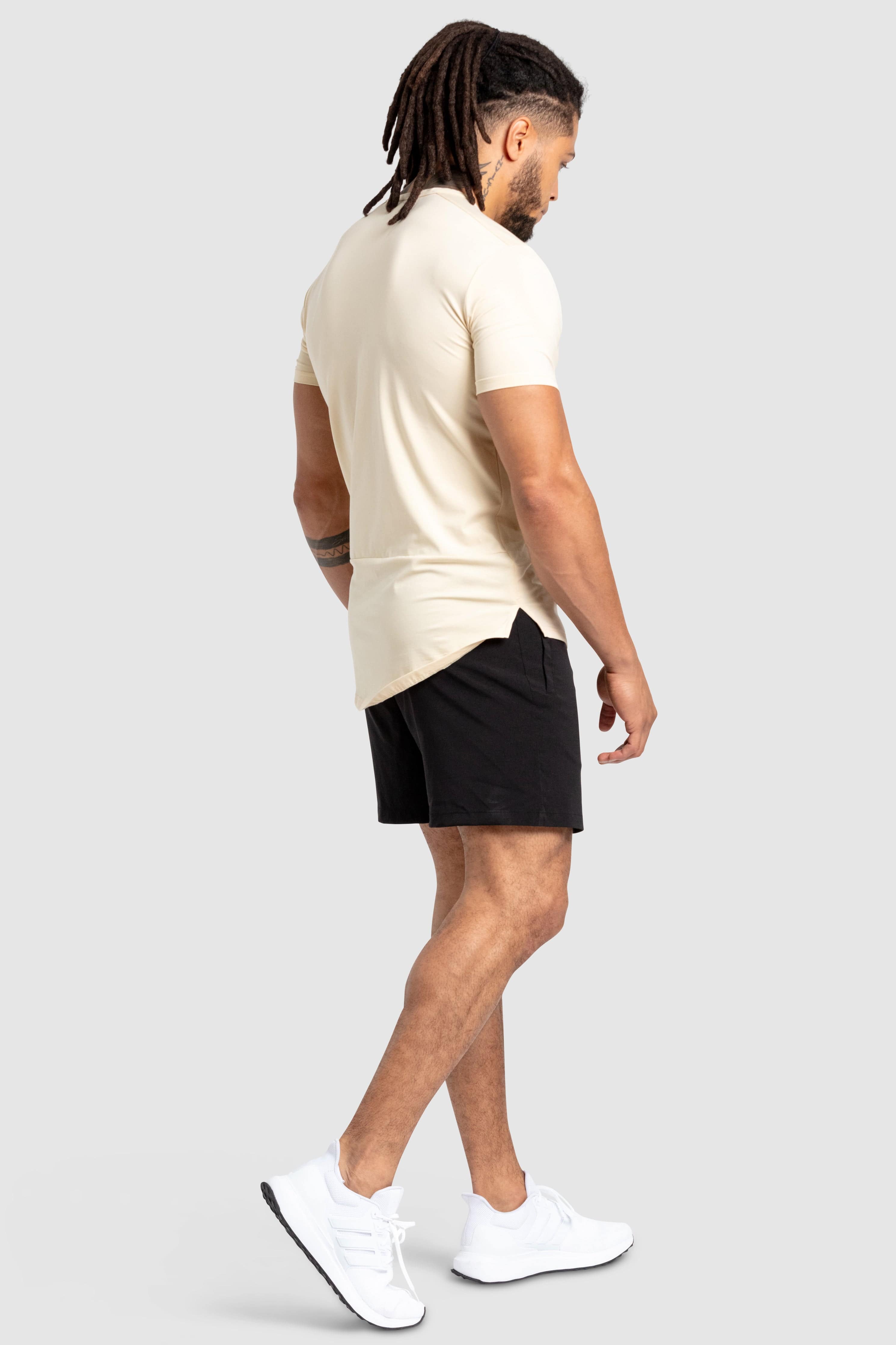 Leave Your Mark Drop Tee - Soft Beige Crewneck T-Shirt for Men & Women | Casual Streetwear, Everyday Wear & Graphic Tee Outfits
