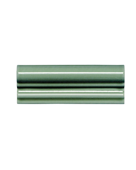 Kakel Bristol Bröstlist 5 x 15 cm Dark Green Crackle Glaze Tile - Perfect for Kitchen Backsplash and Bathroom Wall Decor