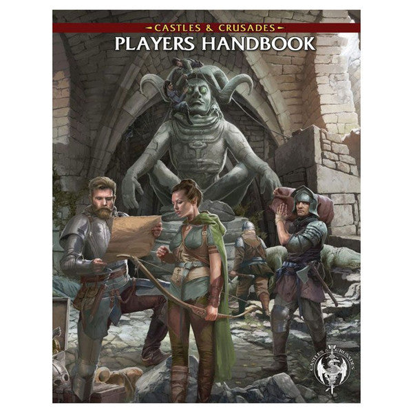 Castles & Crusades Players Handbook - Fantasy RPG Tabletop Game for Dungeons & Dragons Style Adventures | Perfect for Game Nights & Roleplaying Campaigns