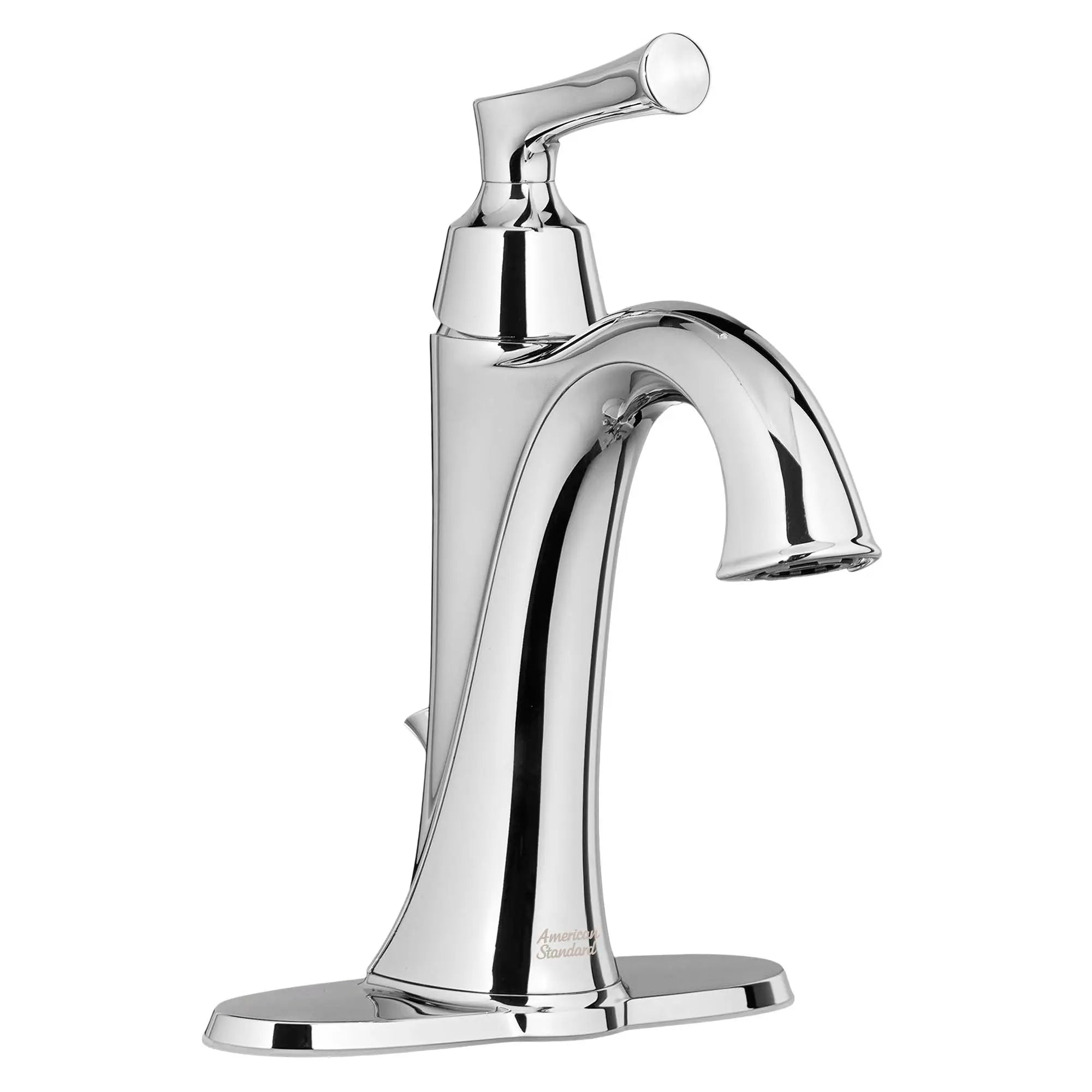 Estate Single Hole Single Handle Bathroom Faucet 1.2 GPM/4.5 LPM with Lever Handle - Modern Water-Saving Design for Bathroom Sink, Vanity, and Powder Room Installation