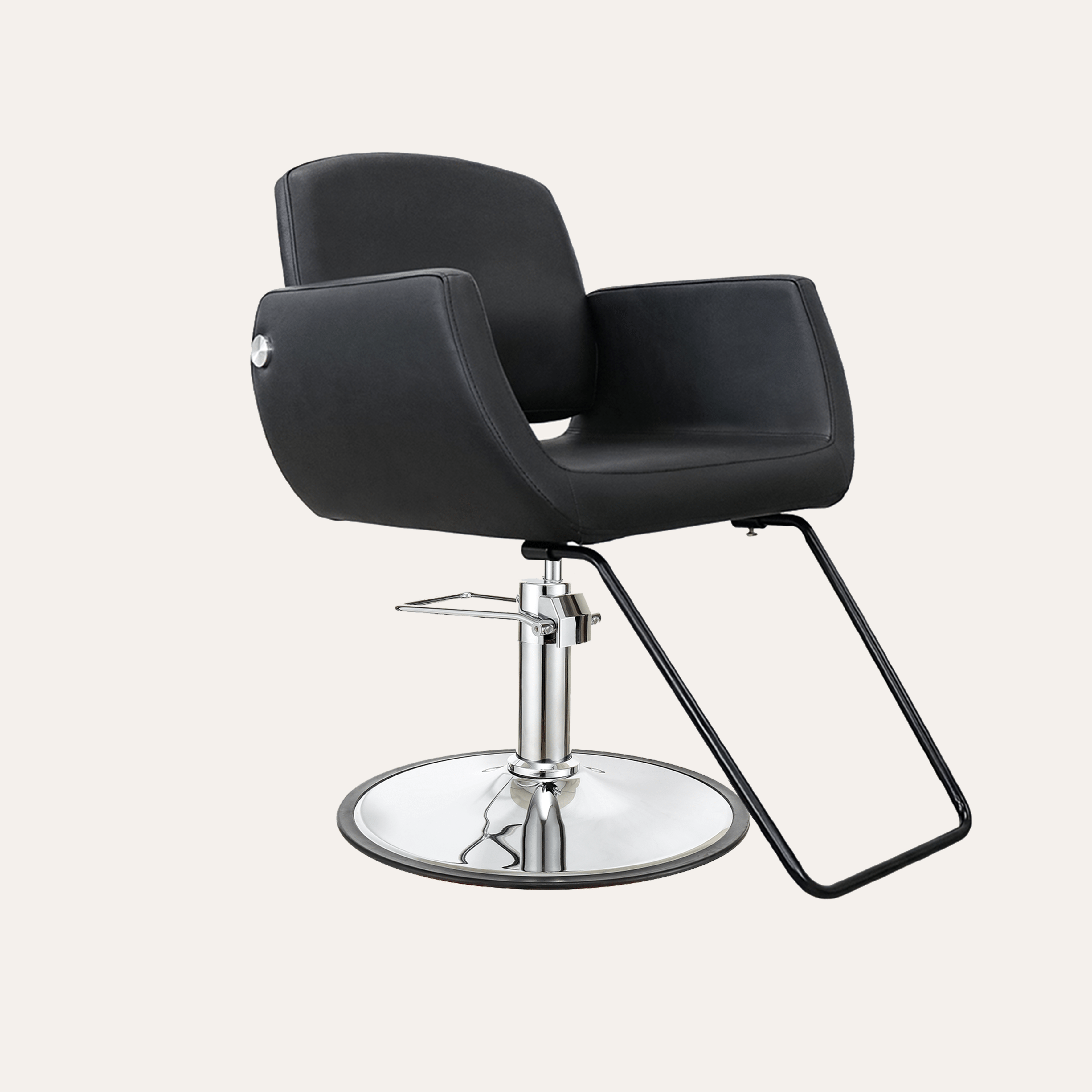 Professional Denver Salon Chair for Hair Styling & Barbering - Heavy Duty Hydraulic Beauty Salon Chair with Adjustable Height & Swivel Base - Perfect for Hair Salons, Barber Shops & Home Use