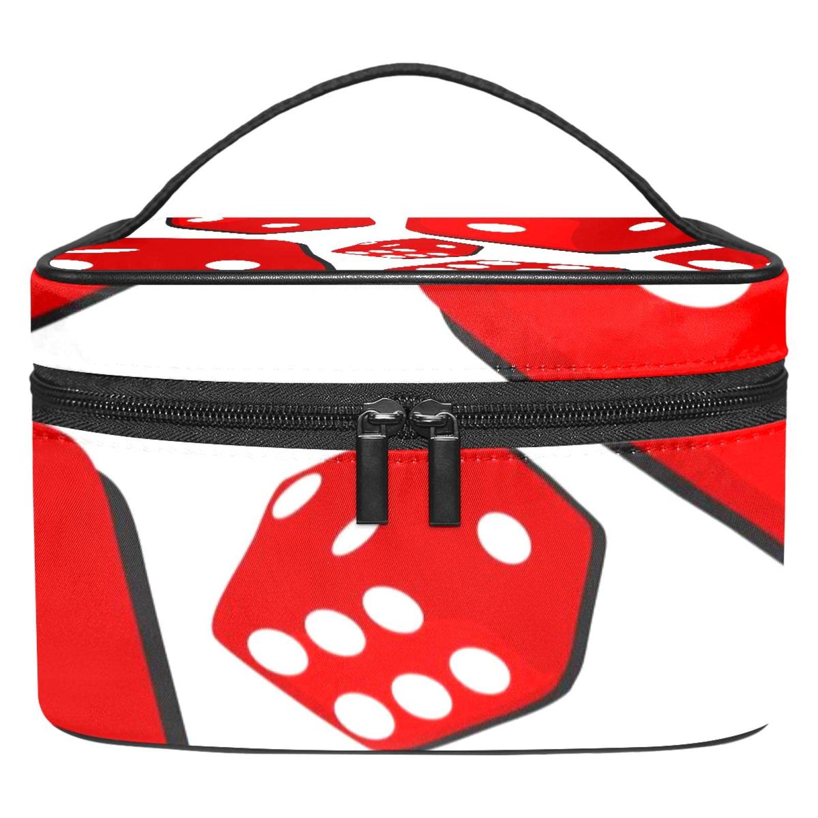 Portable Makeup Bag for Women - Travel Cosmetic Organizer with Zipper | Perfect for Travel & Daily Use