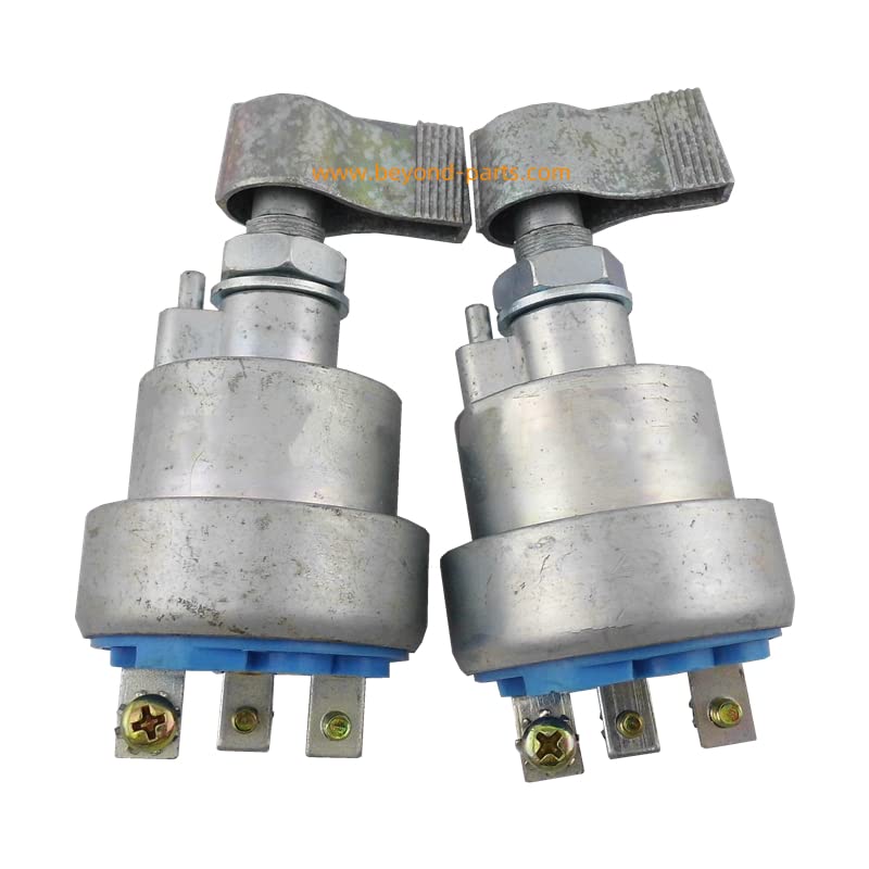 3 PCS Excavator Engine Start Ignition Switch 3 Lines 7N-4160 7N4160 - Compatible with Caterpillar, Komatsu & John Deere - Heavy Duty Construction Equipment Replacement Part