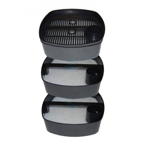 AllPondSolutions 1000L/H 9W UV Aquarium External Filter with Powerful Water Pump - Ideal for Freshwater & Saltwater Fish Tanks, Pond Filtration System - Perfect for Home Aquariums, Fish Breeding & Aquatic Plant Tanks