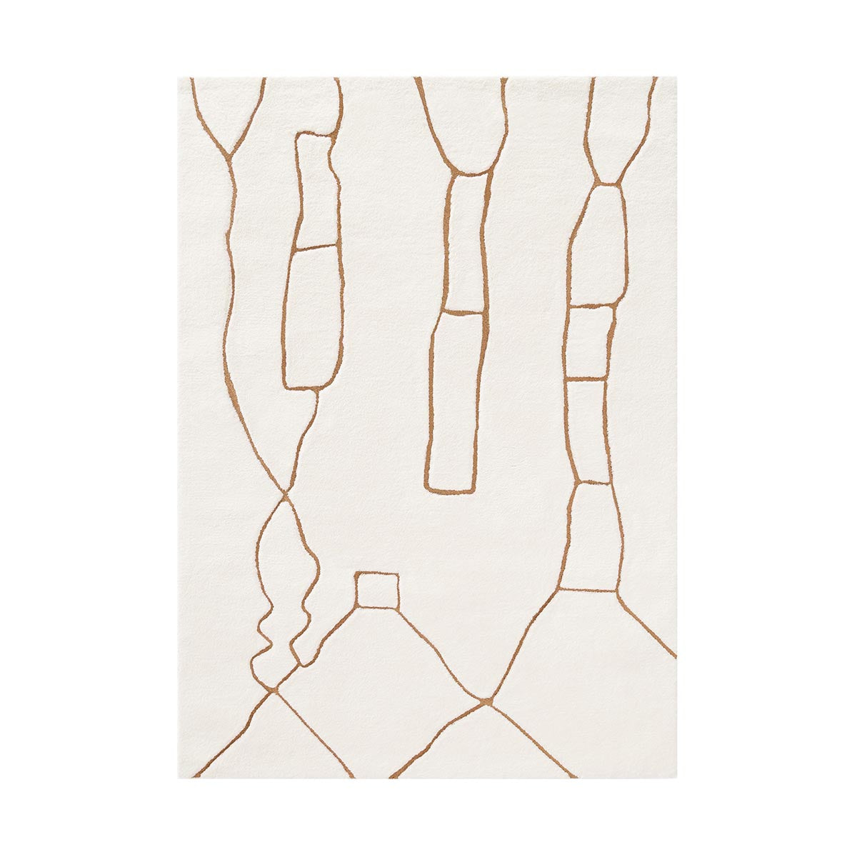 Alayna Tribal Shag Rug - Soft Bohemian Area Rug for Living Room, Bedroom, or Nursery | Fluffy & Cozy Home Decor