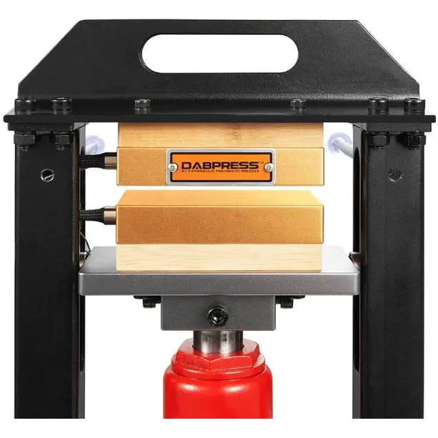 Dabpress 6 Ton Rosin Press - Upgraded Hydraulic Heat Plates for DIY Rosin Extraction at Home | Perfect for Cannabis, Hemp & Essential Oils