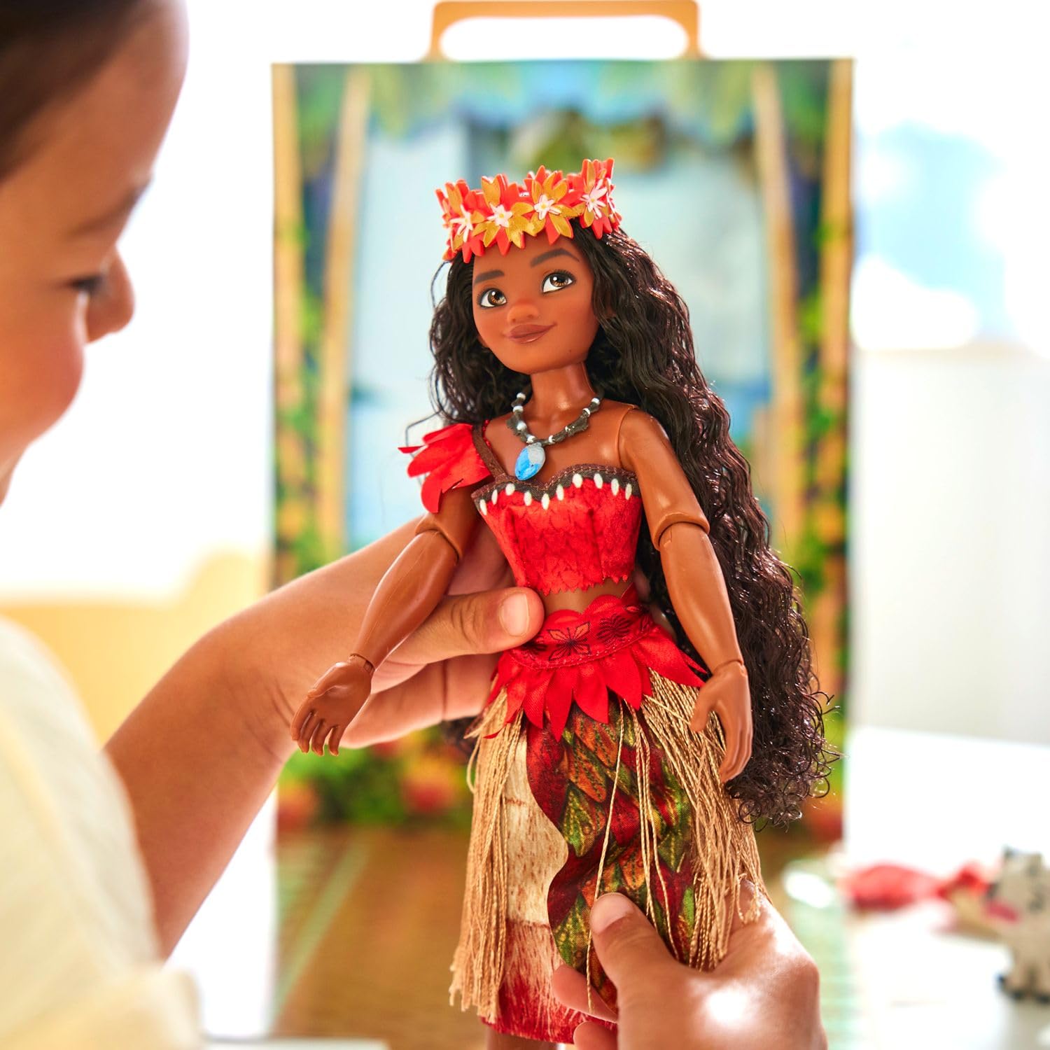 Official Moana Princess Story Doll 11