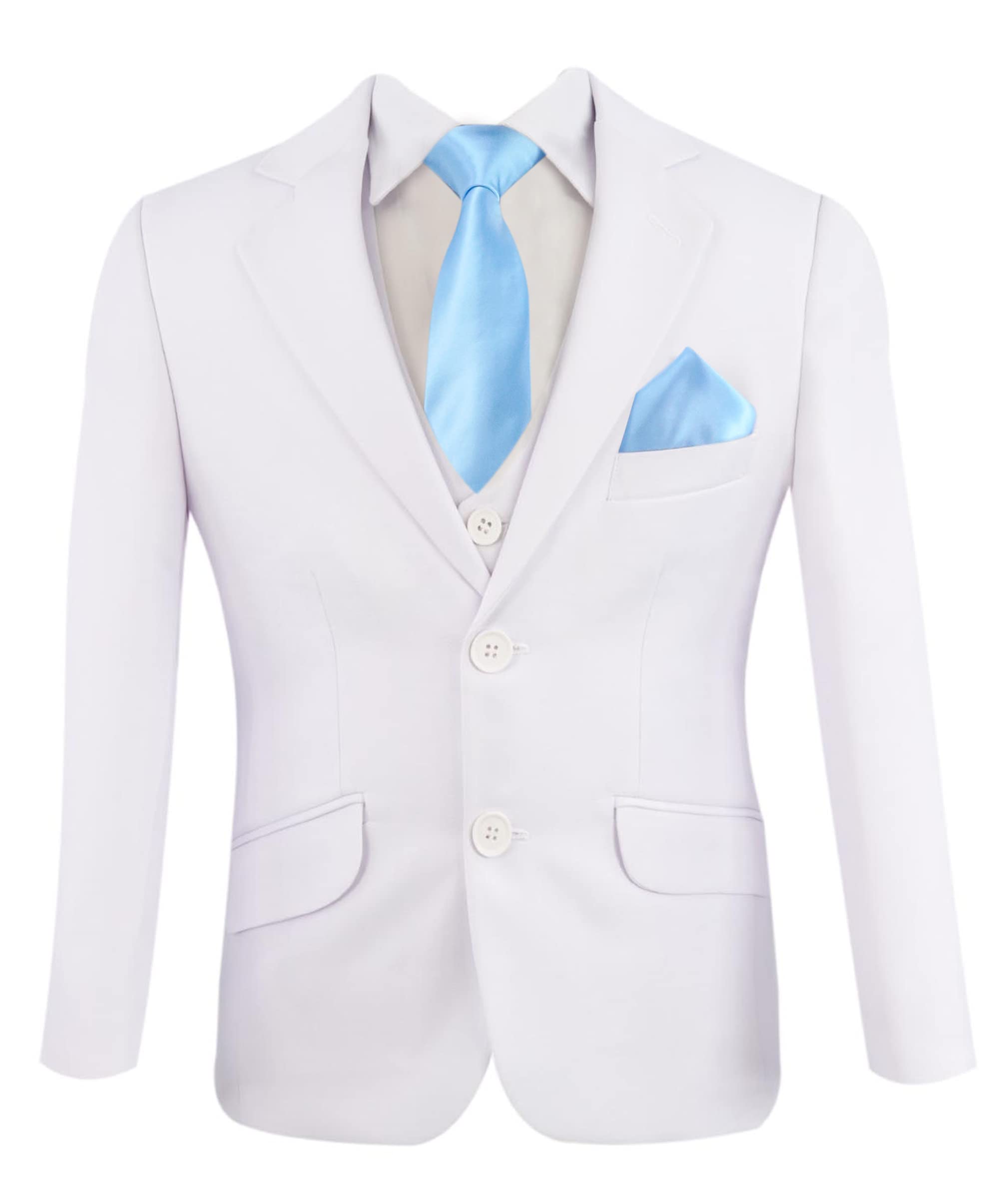 Boys Page Boy Suit - Tailored Fit 3 or 6 Piece Set for Communion, Wedding, Birthday, Prom & Special Occasions | Formal Attire for Young Gentlemen