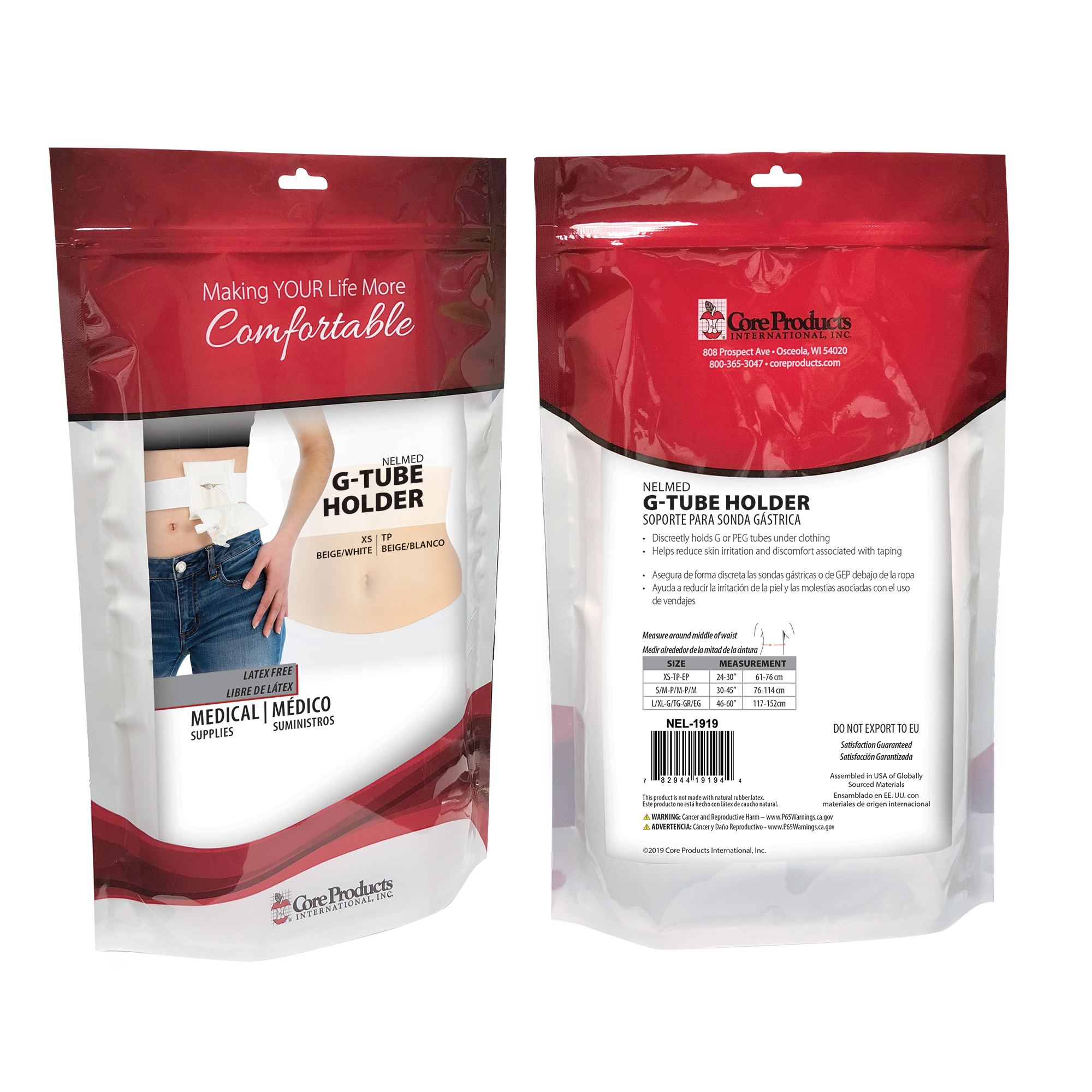 NelMed G Tube Holder - Secure and Comfortable Gastrostomy Tube Stabilizer for Adults & Kids - Perfect for Daily Use, Travel, and Active Lifestyles
