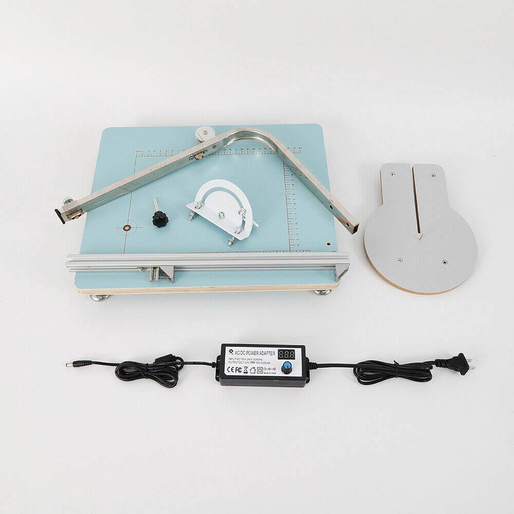 DNYSYSJ Electric Hot Wire Foam Cutter Machine - Professional Styrofoam & Sponge Cutting Tool with Adjustable Temperature (100-240V) - Perfect for DIY Crafts, Model Making, and Packaging Design