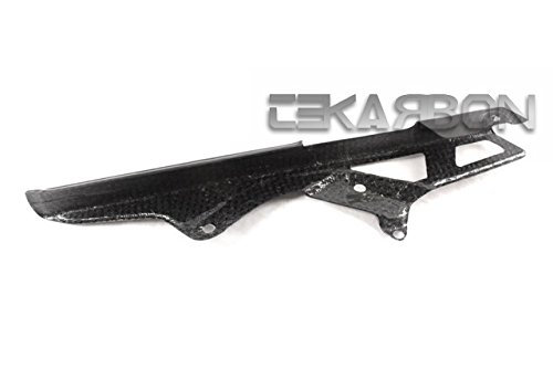 Carbon Fiber Chain Guard for Suzuki GSXR 600/750 (2006-2010) | 2x2 Twill Weave | Lightweight & Durable Motorcycle Protection | Perfect for Racing & Street Riding