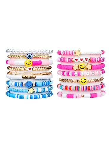 8pc blue+8pc pink pack