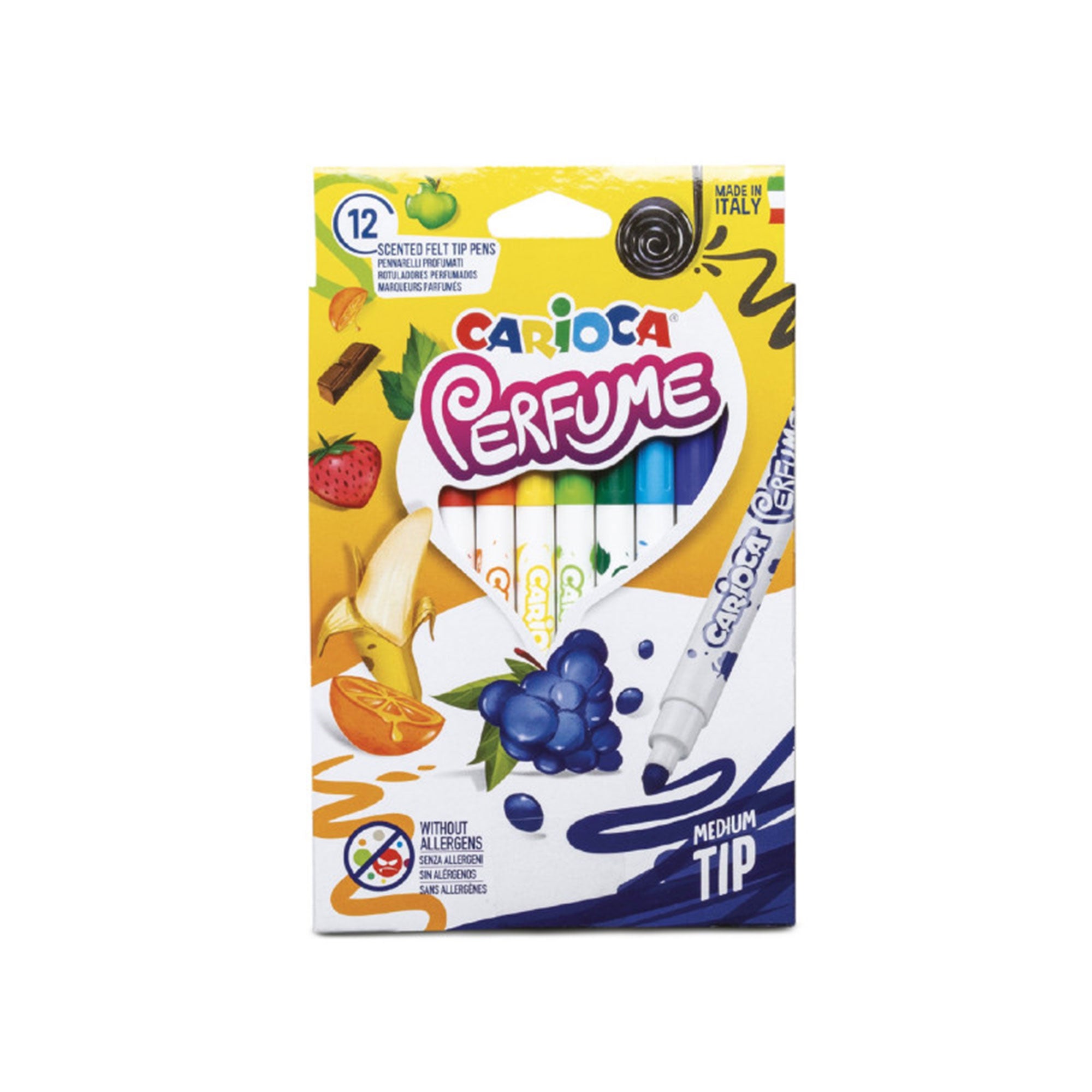 12 Pack Scented Xplosion Markers - Vibrant Colors & Fun Fragrances for Kids Art Projects, DIY Crafts, and School Supplies | Perfect for Drawing, Coloring, and Creative Play