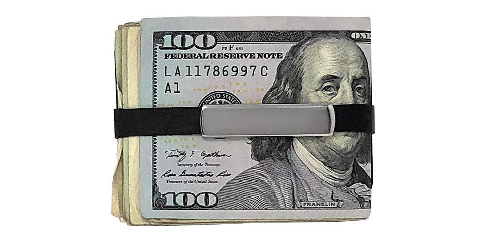 GRAND BAND Lux Money Band - Premium Sterling Silver Money Clip for Men & Women | Perfect for Cash, Cards & Everyday Carry (EDC)
