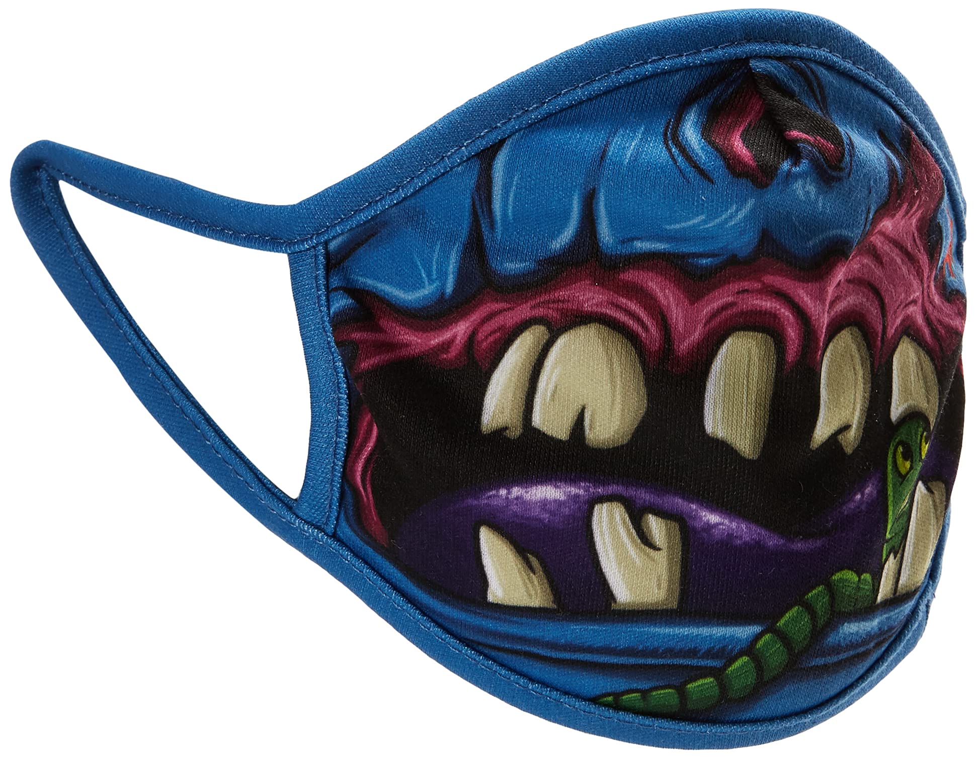 Wild Republic Wild Smiles Reusable Washable Half Face Mask - Comfortable & Breathable for Outdoor Activities, Travel & Daily Protection