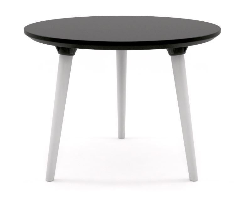 Modern Talent Coffee Table 2.0 - Sleek Black Glass Top Living Room Furniture for Small Spaces | Perfect for Apartments, Dorms & Cozy Home Decor