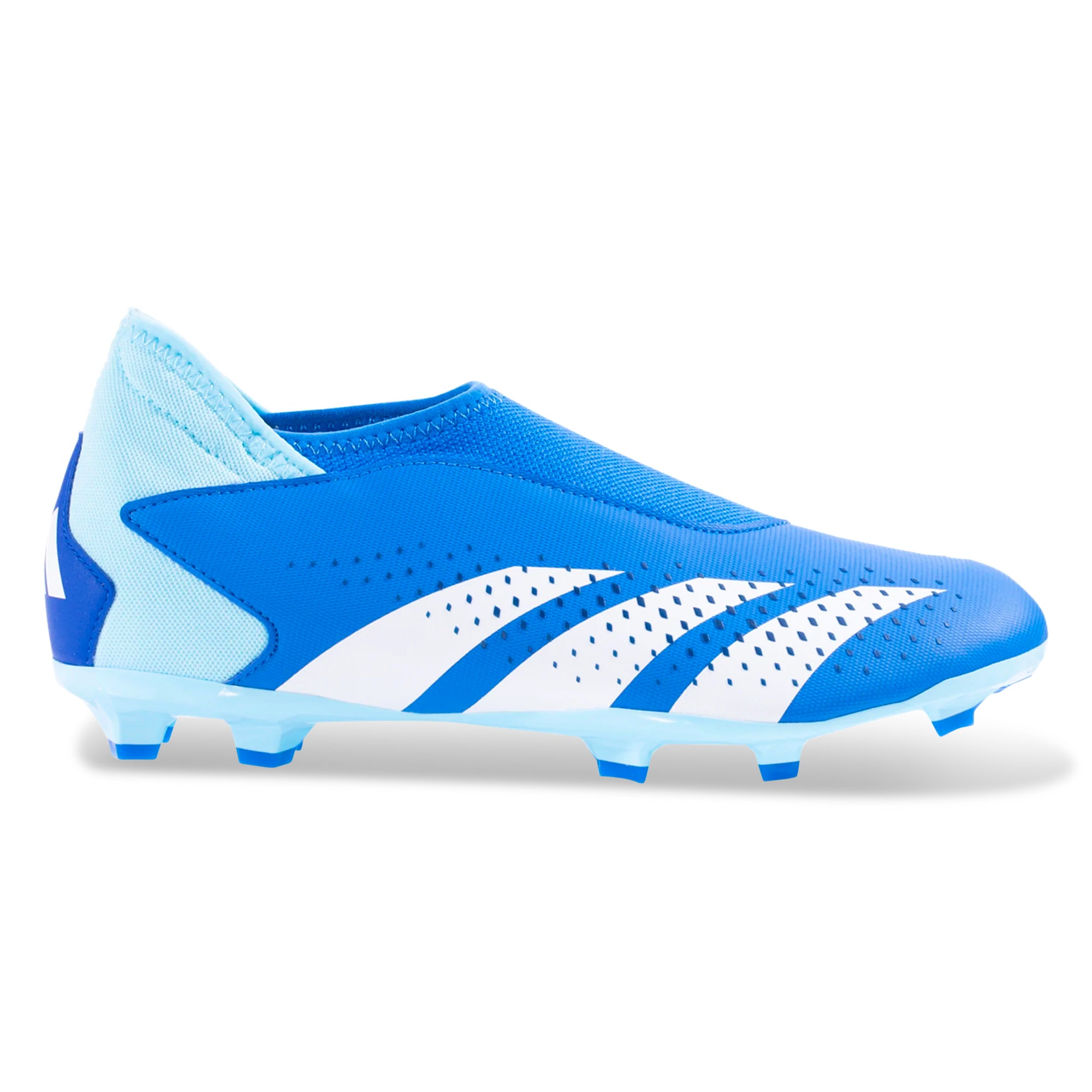 adidas Jr. Predator Accuracy.3 LL Firm Ground Soccer Cleats for Kids - Bright Royal/Cloud White - Youth Football Shoes for Firm Ground Surfaces - Perfect for Training & Matches