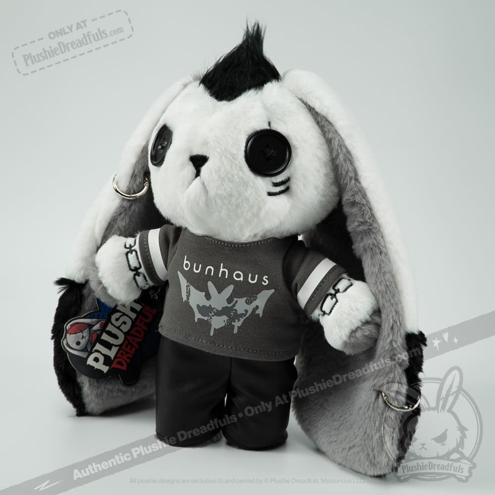 Goth Boy Plushie Dreadfuls - Soft Emo Goth Stuffed Animal Toy for Teens & Adults | Perfect for Bedroom Decor, Alternative Fashion Lovers & Gothic Gift Giving