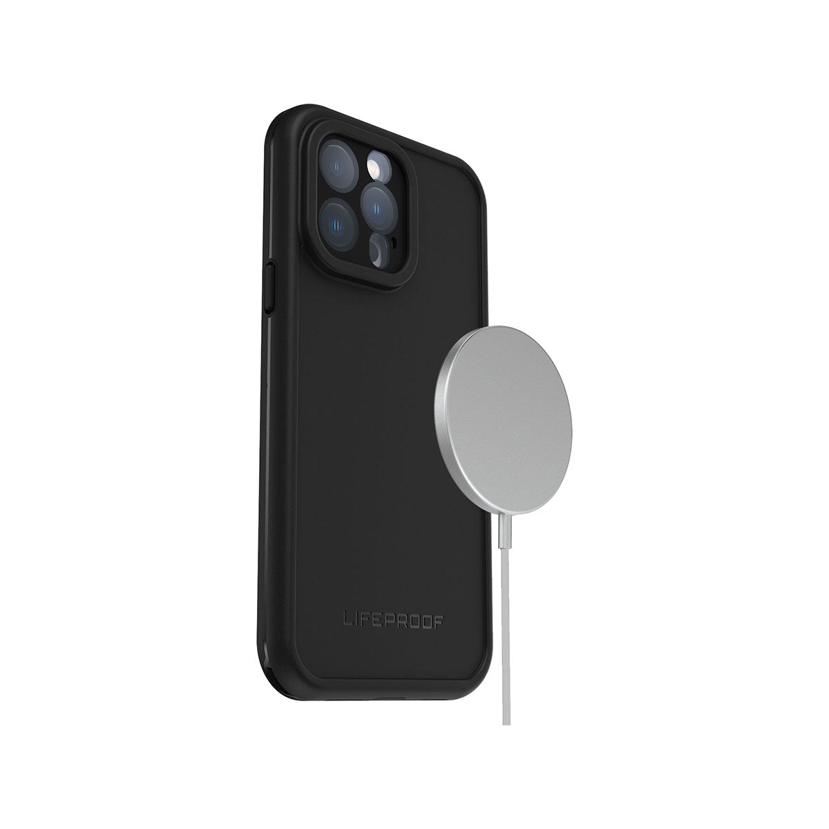 Lifeproof Fre MagSafe Waterproof Case for iPhone 13 Pro Max - Shockproof & Drop Protection, Black | Perfect for Outdoor Adventures, Workouts & Daily Use