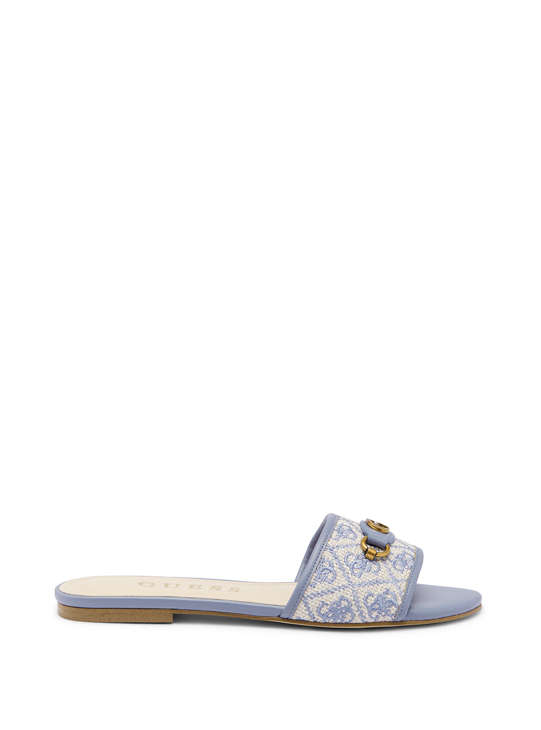 Blue Logo Hammi Slide Sandals - Comfortable Summer Slides for Men & Women - Perfect for Beach, Pool, and Casual Wear