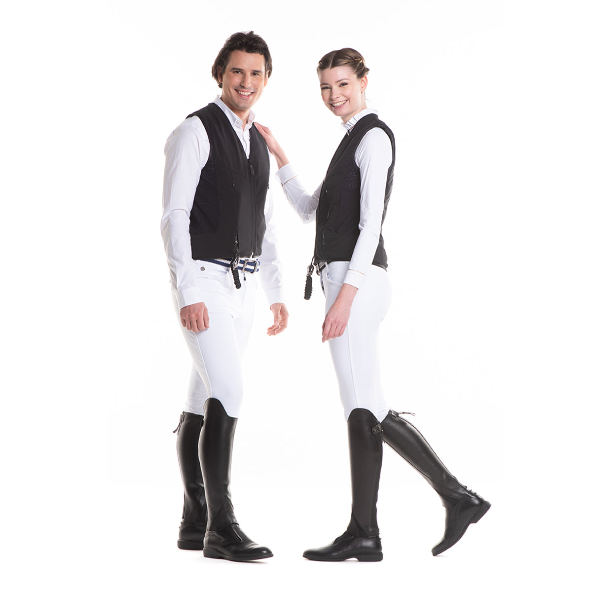 Freejump Airbag Vest for Equestrian Riding - Protective Safety Vest for Horseback Riding & Motorcycling - Lightweight & Comfortable Impact Protection Gear
