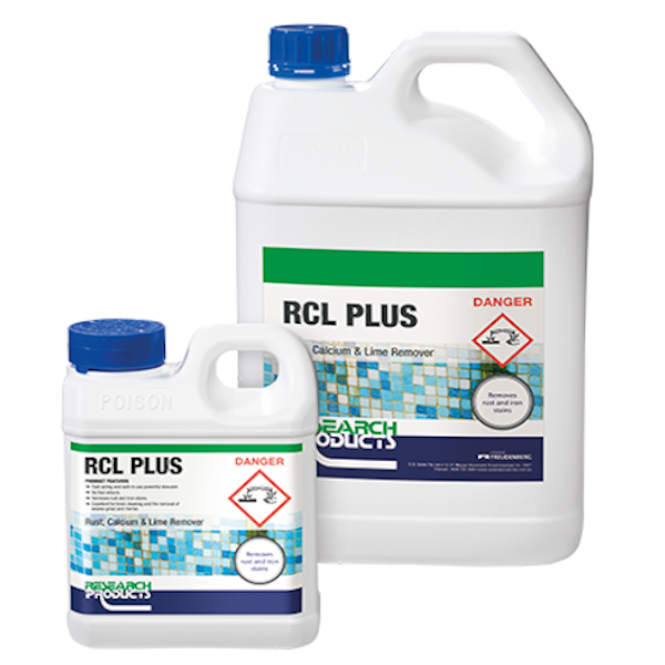 RCL Plus Rust, Calcium & Lime Remover - Heavy Duty Cleaner for Bathroom, Kitchen & Outdoor Use - Eliminates Stains on Tiles, Sinks & Fixtures