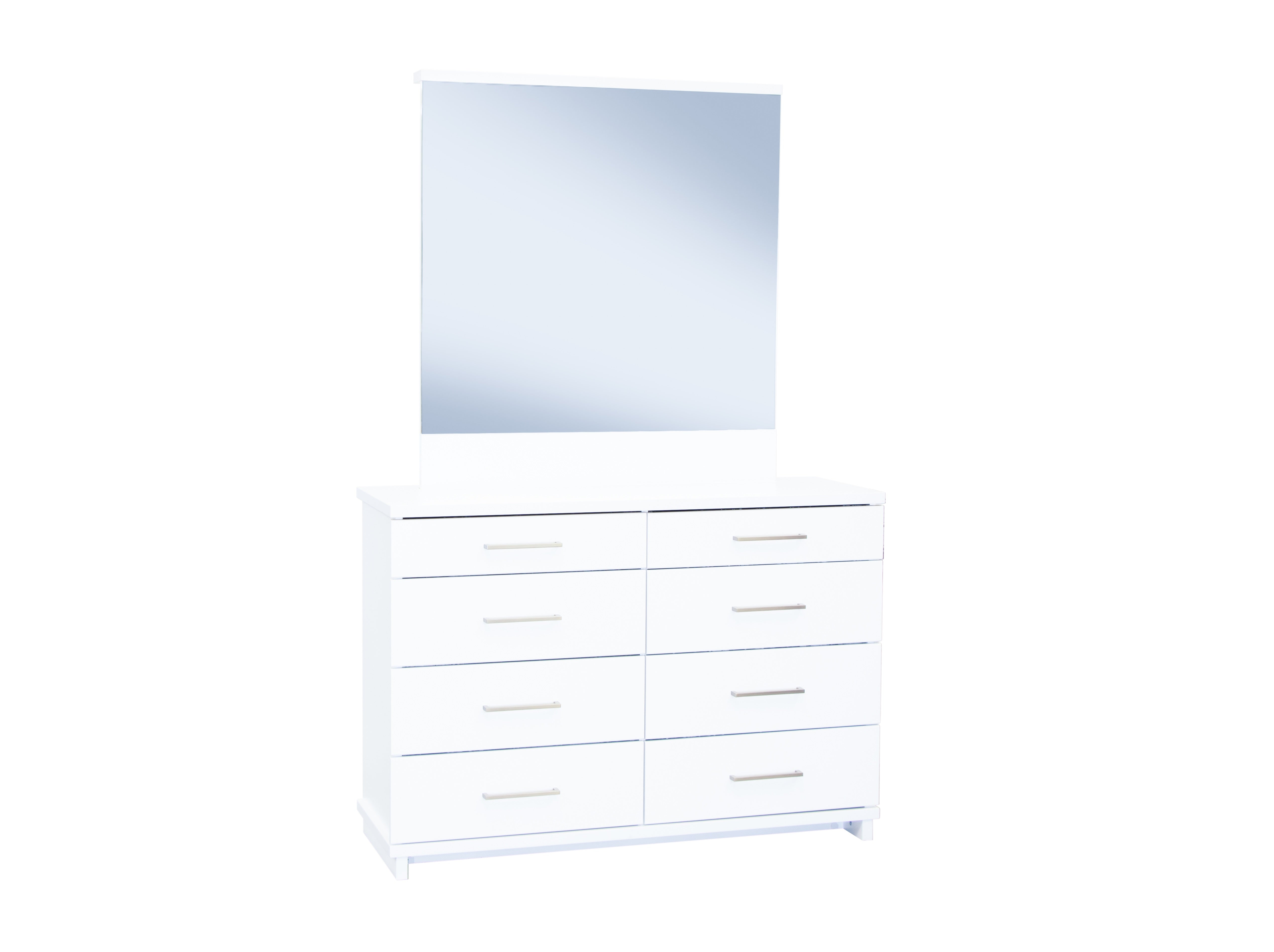 Franz 8-Drawer Dresser for Bedroom - Solid Wood Chest of Drawers with Spacious Storage, Modern & Sturdy Design - Perfect for Organizing Clothes, Bedding, and Accessories in Home or Dorm Room