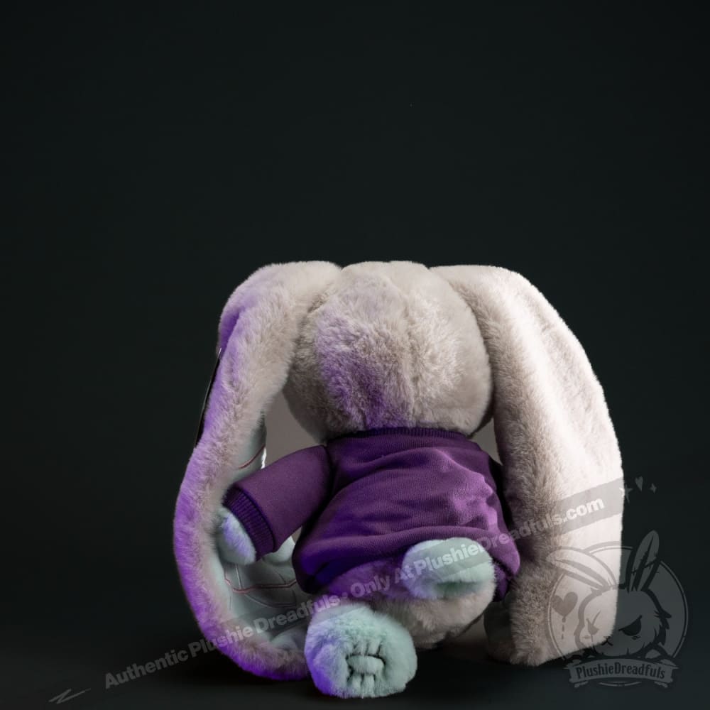 Plushie Dreadfuls Schizophrenia Rabbit II - Soft Stuffed Animal Toy for Mental Health Awareness, Anxiety Relief & Comfort | Perfect for Therapy, Gifts, and Collectibles