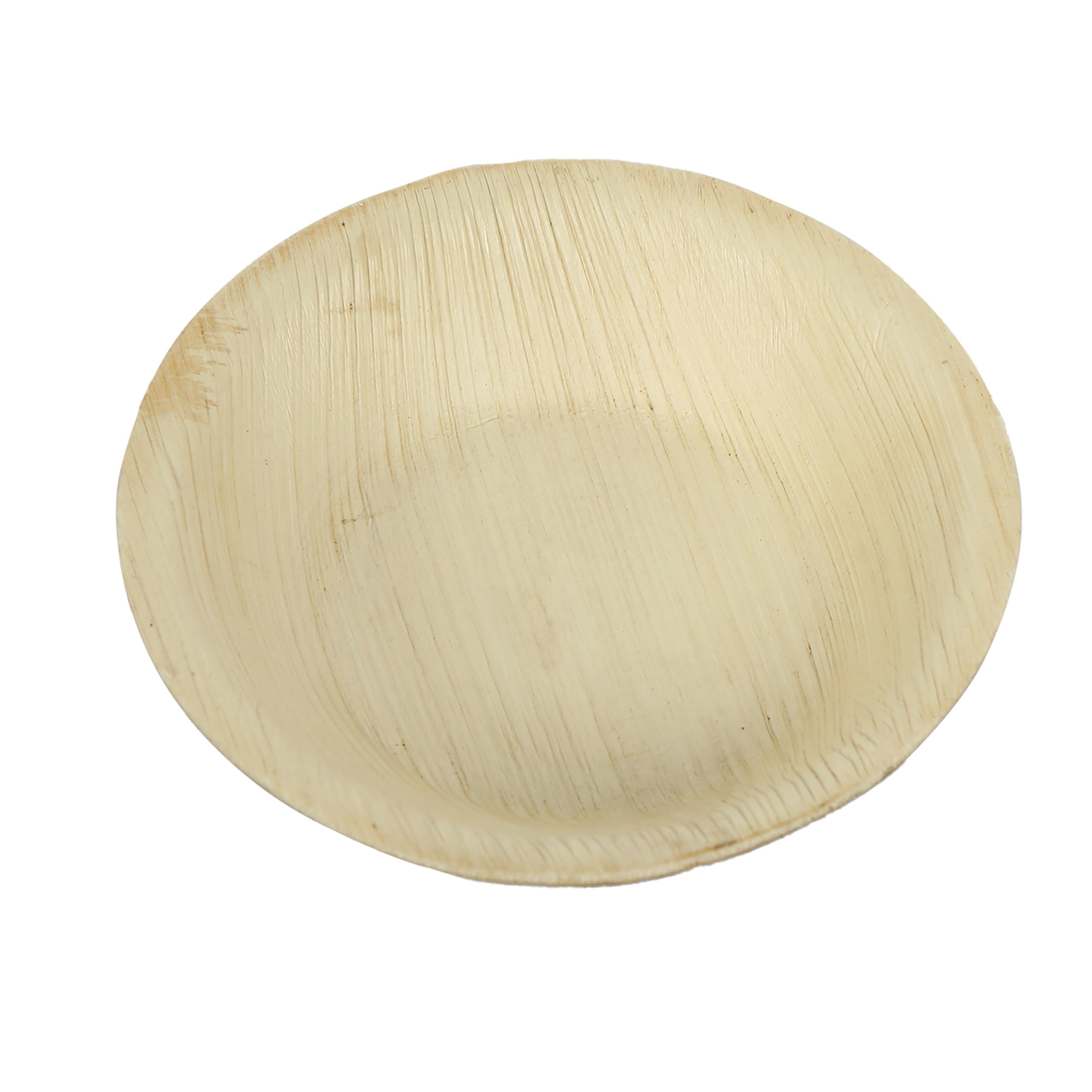 Eco-Friendly 25-Pack Areca Round Deep Plates - 12 Inch Biodegradable Disposable Plates for Pasta, Soup & Snacks | Perfect for Birthdays, Weddings & Parties | Sustainable Alternative to Wooden Bamboo Plates | Ideal for Home Dining, Catering & Outdoor Events