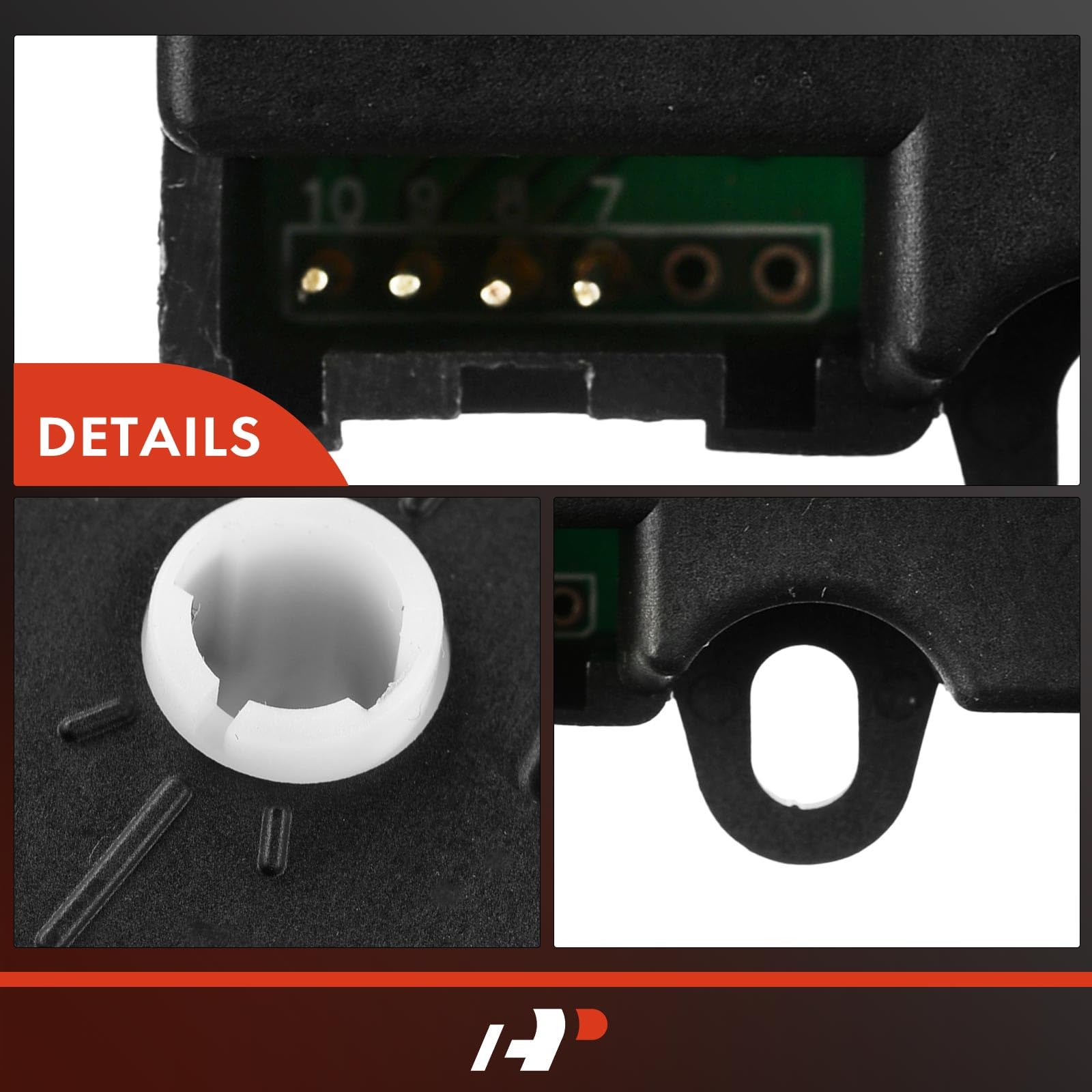 Premium HVAC Heater Blend Door Actuator for 2005-2007 Jeep Liberty - Main Air Mixer Replacement Part - Perfect for Climate Control System Repair & Maintenance