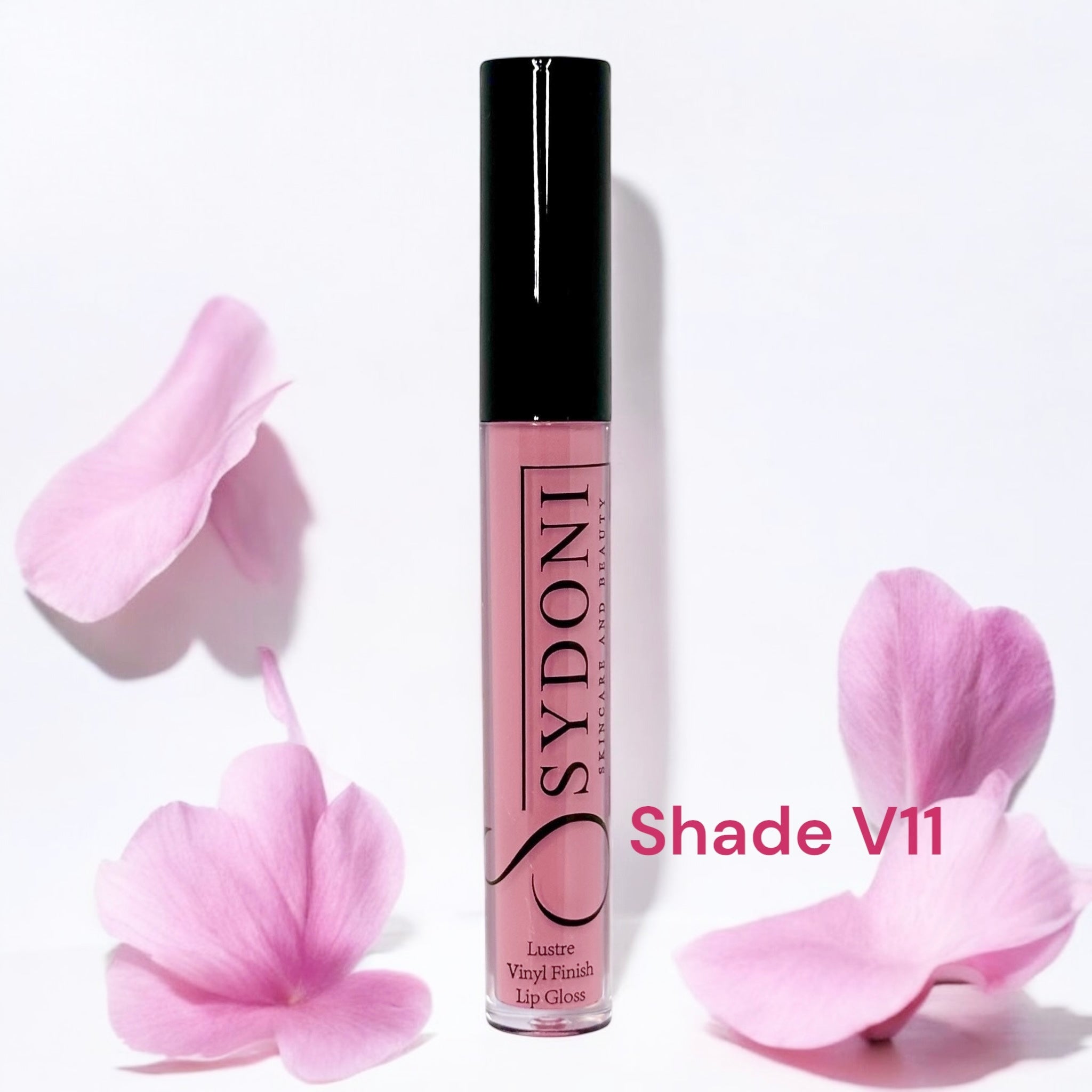 SHADE V11 VINYL FINISH LIPGLOSS - Deep Pink with Cool Undertone, Long Lasting Hydrating Lip Gloss for Women, Perfect for Everyday Wear & Special Occasions