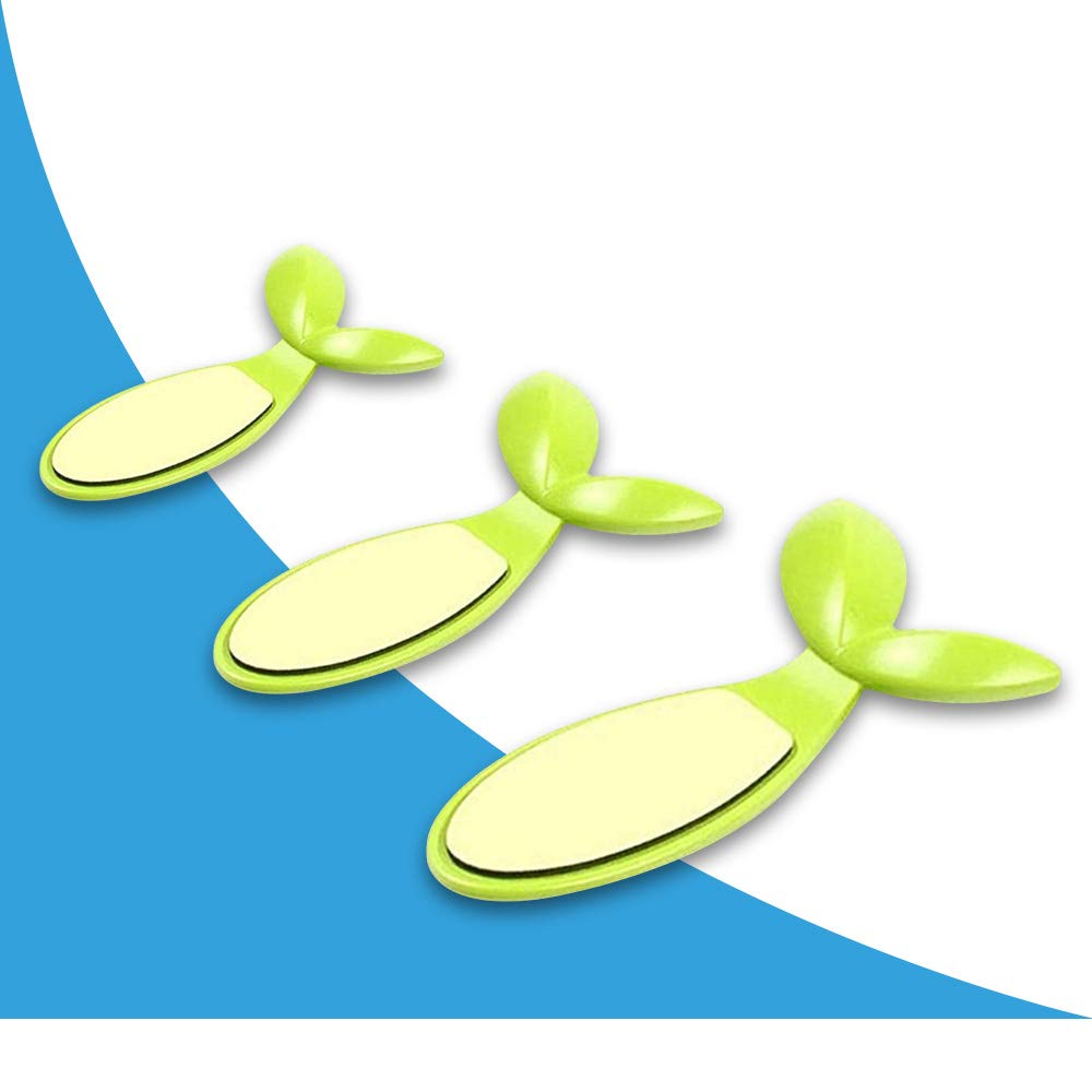 Handy Handle - Toilet Seat Lifter (3 Pack) | Strong Adhesive Attachment for Clean & Sanitary Bathroom | Avoid Stains & Germs | Perfect for Homes, Offices & Public Restrooms