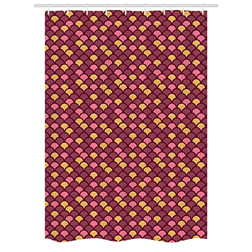 Maroon Pink and Yellow