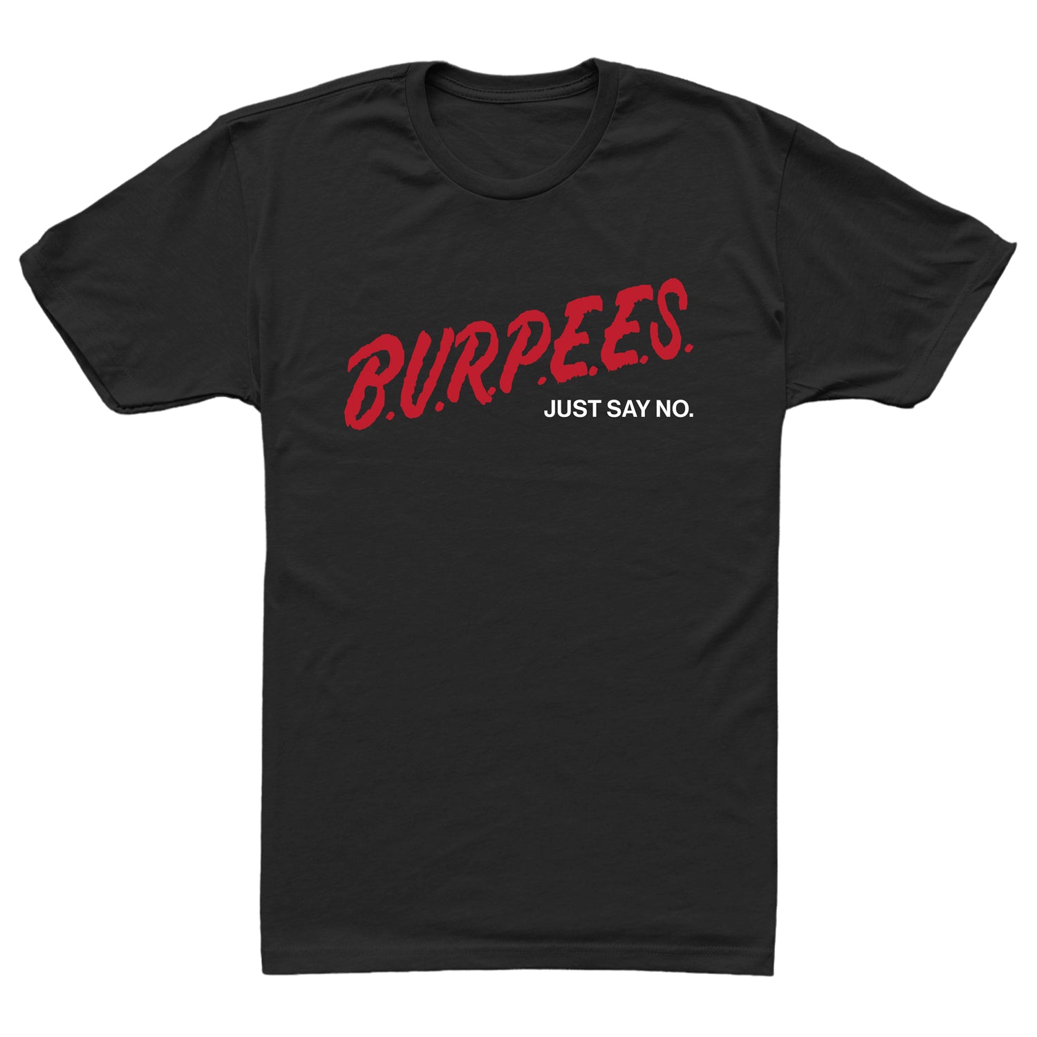 Box Basics Burpees Tee - Comfortable Workout T-Shirt for CrossFit & Gym Training - Perfect for HIIT, Weightlifting & Fitness Enthusiasts