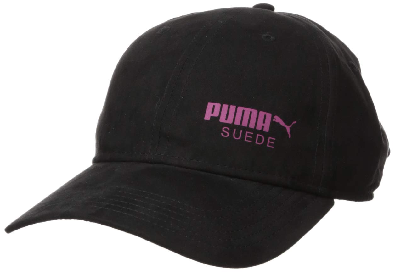 PUMA Women's Barbie Baseball Cap - Stylish Black Adjustable Dad Hat for Fashion & Outdoor Activities