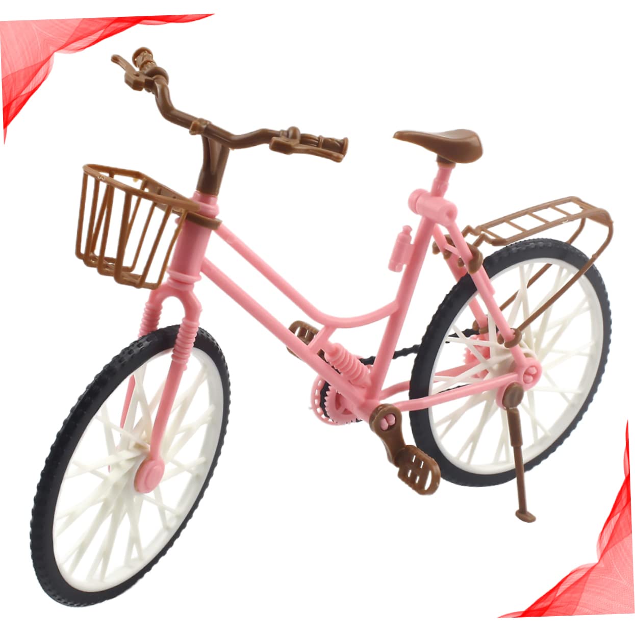Homoyoyo 2-Piece Mini Mountain Bike Model Set - Cool Collectible Toy for Boys, Functional Finger Bike & Miniature Sports Display - Perfect for Desk Decor, Gift Giving, and Bike Enthusiast Collections
