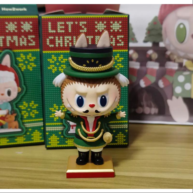 Labubu The Monsters Let's Christmas Series Nutcracker Collectible Figure - Cute Holiday Decor for Christmas Tree, Shelf Display & Gift Giving